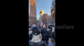 US: Stop Asian Hate Protesters Hold Vigil For Atlanta’s Victims At Union Square Park In NYC 4