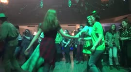 Fiery dance celebrates St Patricks Day and Night of the Irish Week 2021 in Moscow