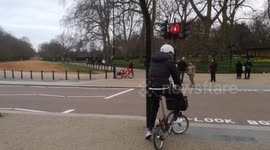 People Enjoy Spring in Hyde Park