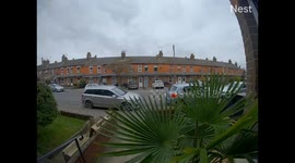 UK security camera captures sonic boom likely caused by meteor