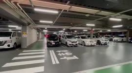Magnitude 6.9 quake causes vehicles to shake as it hits Tokyo car park