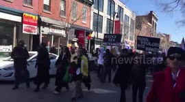 Thousands gather for anti-lockdown protests in Montreal amid worldwide anger against restrictions