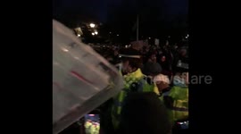 Vigil for Sarah Everard in Clapham Common, London, UK