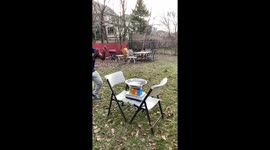 Mid air water tap
