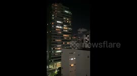 Brazil residents bang pots and pans in response to President Bolsonaro's speech