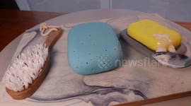 YouTuber creates food illusions by making edible treats in the form of bathroom products