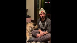 King Shepherd Dog's Adorable Reaction To Call Your dog Challenge