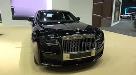 Rolls Royce and Aston Martin display luxury cars at Bangkok Motor Show