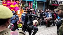 Locals organize traditional historic event in northern India