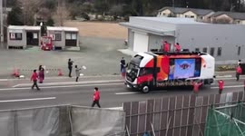 Olympic torch relay kicks off in Fukushima, Japan a year later than planned