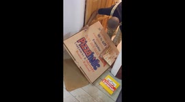 UK couple orders pizza so large it barely fits through door