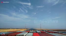 This is how you're supposed to navigate the Suez Canal: Timelapse of ship's journey through Egypt's maritime route