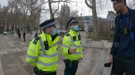 UK MET Police want to see themselves on the youtube channel of an independent journalist