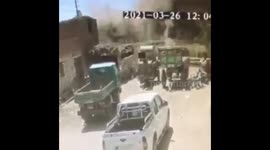 CCTV footage captures moment of deadly train crash in Egypt