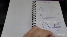 Making of the Box, a fully mechanized box that open and closes, abit like those sci-fi boxes seen in the movies