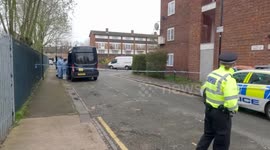 Murder scene - Kent Street, Newham, London, E13