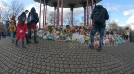 Sarah Everard vigil: Mourners pay respects at Clapham Common bandstand