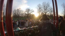 Sarah Everard Vigil | Clapham Common Bandstand - View from the bandstand