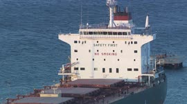 Major incident as body found on bulk carrier Beks Yilmaz in Portland, UK