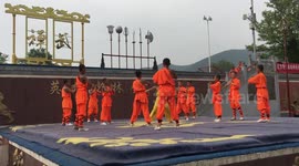 Shaolin Temple in Hanam, China