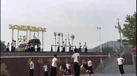Kungfu Training in Shaolin Temple, Hanam Province, China