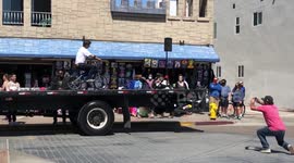 Dave Nourie - Vander Roll off Flatbed truck 3/27/2021 San Diego