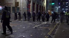 Aftermath of Fridays 'Kill the Bill' Protest in Bristol