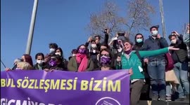 Turkey: Thousands Protest Over Withdrawal From Istanbul Convention