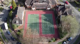 Tennis players flock to courts as outdoor sports facilities reopen in England