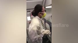 Passenger surprises air hostess girlfriend with mile-high marriage proposal