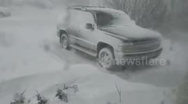 Canada: Late Winter Blast Dumps Heavy Snow In Eastern And Southern Alberta