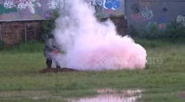 Indonesian police detonate two bombs day after suicide bombing wounded 20
