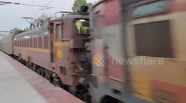 In Indian Railway has trailed fastest freight train