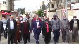 The Election Commission receives the candidate lists in the Palestinian elections