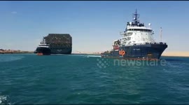 Ever Given Finally moved from Suez Canal after 6 days of the closure of the shipping channel