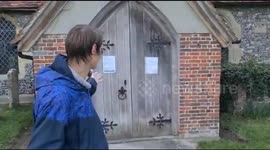 Vicar of Dibley Church and Houses in Turville