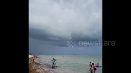 US: Waterspout Spotted Off Coast In Miami, Florida 3