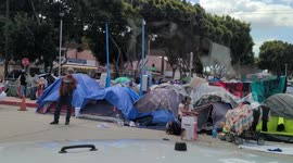 Inside look at 'city of tents' amid historic migrant crisis growing at US-Mexico border