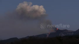 Etna Eruption 01 April 6/14