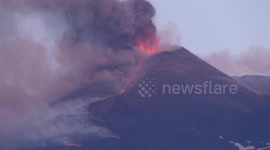 Etna Eruption 01 April 8/14