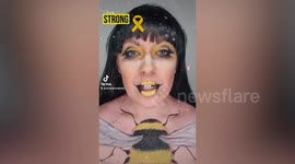 Make up artist embarks on '31 Days of Yellow' face painting challenge for endometriosis awareness month