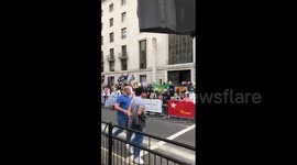UK: Protest Outside China Embassy In London Against Myanmar Military Violence