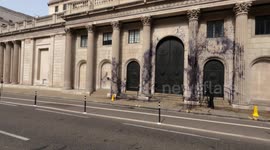 Extinction Rebellion attack on Bank of England - Aftermath 4K