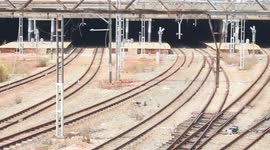 Railway Vandalized in Johannesburg, South Africa