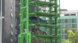 Thailand’s first vertical ‘robot parking’ opens to ease congestion