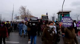 Protest Against Turkey's Withdrawal From Istanbul Convention