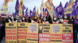 Protest Against Turkey's Withdrawal From Istanbul Convention
