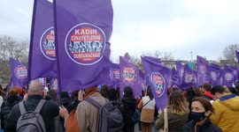 Protest Against Turkey's Withdrawal From Istanbul Convention