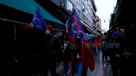 Protest Against Turkey's Withdrawal From Istanbul Convention