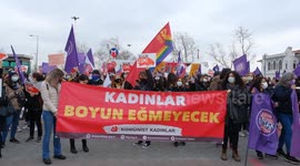 Protest Against Turkey's Withdrawal From Istanbul Convention